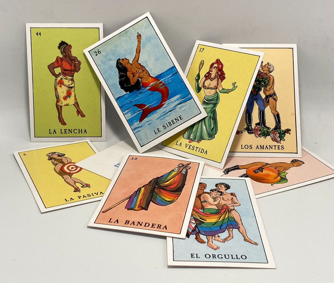 Queer Mexican Lotería by Felix d’Eon